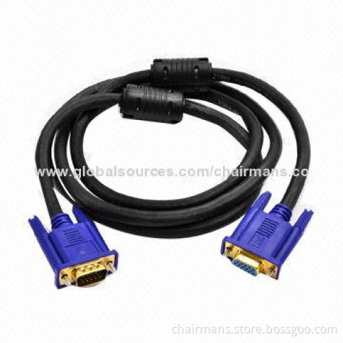 VGA 3 + 6 Extending Cable, Male to Female, 1.5-50 Meters Cable Length